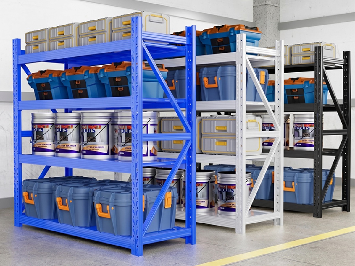 Warehouse racking and local storage stock